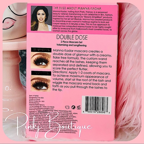 💗💋{Manna Kadar} Beauty Lash Curler | Mascara Volumizing+Lengthening Set! - Picture 3 of 7